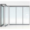 Rectangle Glass Partition Wall  Easy Installation With High Transparency supplier