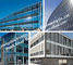Monolithic Glass Façade Curtain Wall Unitized and Fabricated with Insulated Thermal Broken Exposed Frame supplier