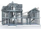 Steel Framed Building Design Of Steel Structures &amp; Construction By Famous Architecture Firm supplier