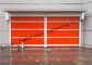 Automatic Steel Industrial Garage Doors Lifting Up Roller Shutter Door PVC Surface supplier