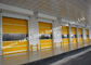 Electrical High Speed Steel Roller Shutter Door PVC Surface For Logistics Center supplier