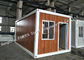 NZ / AU Standard Salable Mobile Living Tiny Prefab Container House Customized Decoration Design supplier