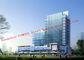 Insulated Low E Film Rainscreen Glass Curtain Wall With Good Optical Performance supplier