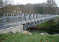 UK Standard Assembled Temporary Pedestrian Steel Bailey Bridge Public Transportation supplier