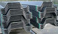 EN 10248 JIS A5523 JIS A5528 Standards Hot Rolled Sheet Piles For Quaywalls Revetments Cofferdams supplier