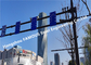 Municipal Use Steel Framing Street Light Poles And Brackets Traffic Light Guideboards Billboard supplier