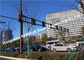 Municipal Use Steel Framing Street Light Poles And Brackets Traffic Light Guideboards Billboard supplier