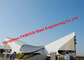 Custom Tension Fabric Structural Carport Menbrane for Stadium / Airport supplier
