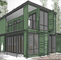 Modular Luxury Living Container Prefabricated Houses With Glass Wall supplier