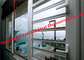 Aluminium Jalousie Louver Windows With Screen Mesh Hurricane supplier