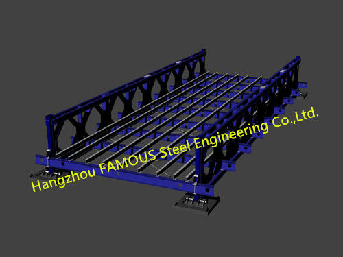Customized Steel Bailey Bridge Portable Modular Structural Steel Bridge