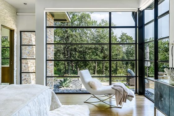 Stylish Steel Windows With Modern Design Elements / Heavy Duty Window ...