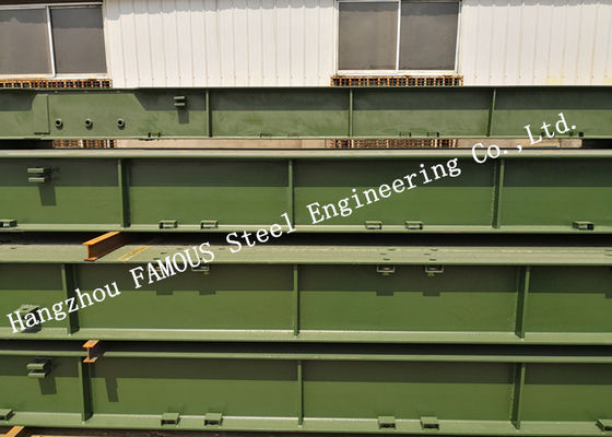 Single Span Single Lane Prefabricated Steel Bailey Bridge 321 Type ...