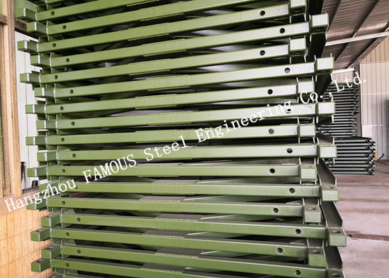 Prefabricated Steel Bailey Bridge Modular Designed Compact Panel Assembly
