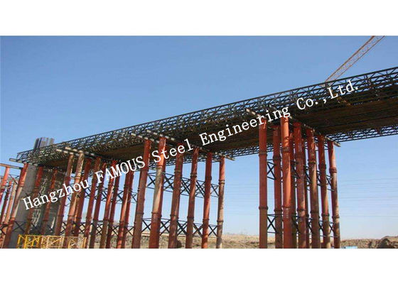 Multispan Single Lane Prefabricated Bailey Steel Bridge Construction ...