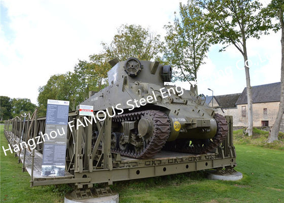 Easy Installation Temporary Steel Structure Bailey Bridge Military ...