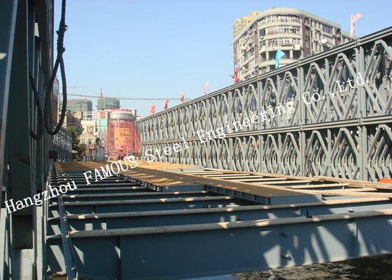 Modern Style Prefabricated Modular Steel Bailey Bridge Galvanized ...