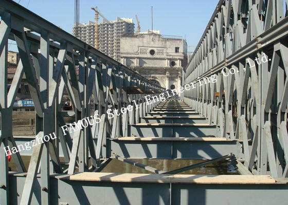 Modern Style Prefabricated Modular Steel Bailey Bridge Galvanized ...