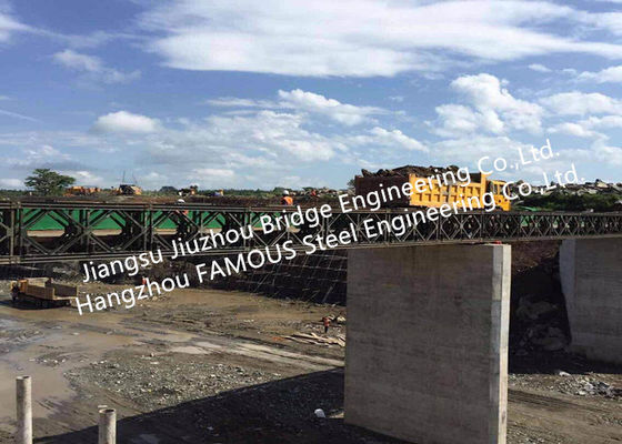 Prefabricated Bailey Steel Bridge For Water Conservancy Project ...