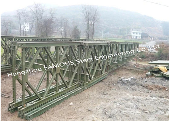 UK British BS Standard Compact 200 Modular Panel Steel Bailey Bridge Equiv