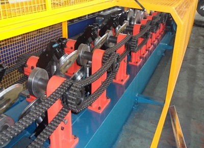 Coil Process Cold Roll Forming Machine C Z For Galvanized Steel 3
