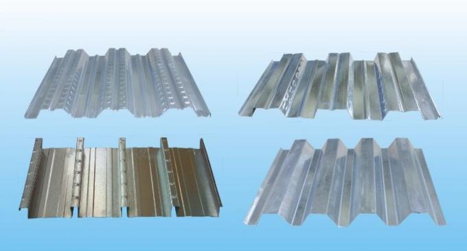 Column Corrugated Roll Forming Machine For Steel Structure Decking 1