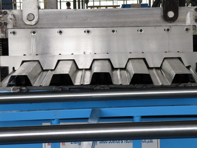 Column Corrugated Roll Forming Machine For Steel Structure Decking 4