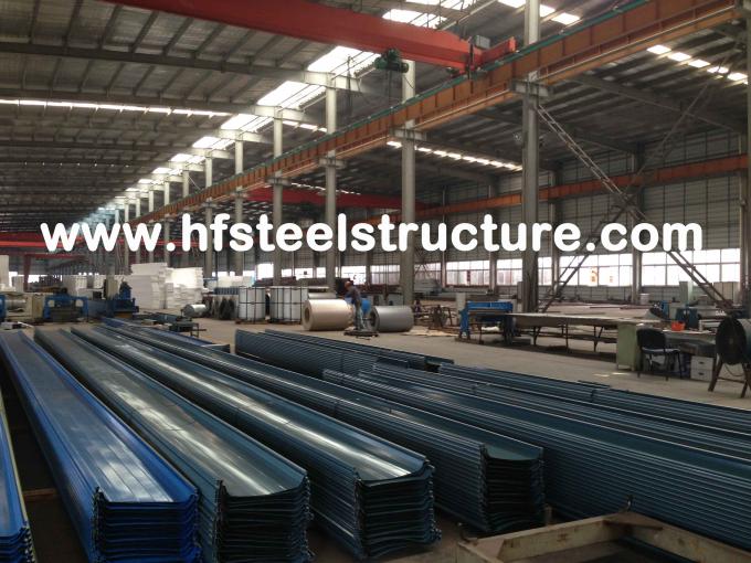 AISI / ASTM / JIS Metal Roof Sheeting Steel Workshop Glazed Tile Shape 11