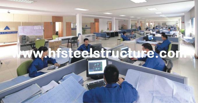 Huge Span Sandwich Panels Covered Industrial Steel Buildings Prefabricated ASTM Standards 6