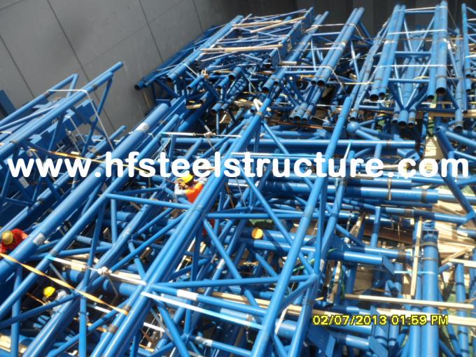 Portal Frame Industrial Steel Buildings Fabrication With Q235 Q345 Material 2