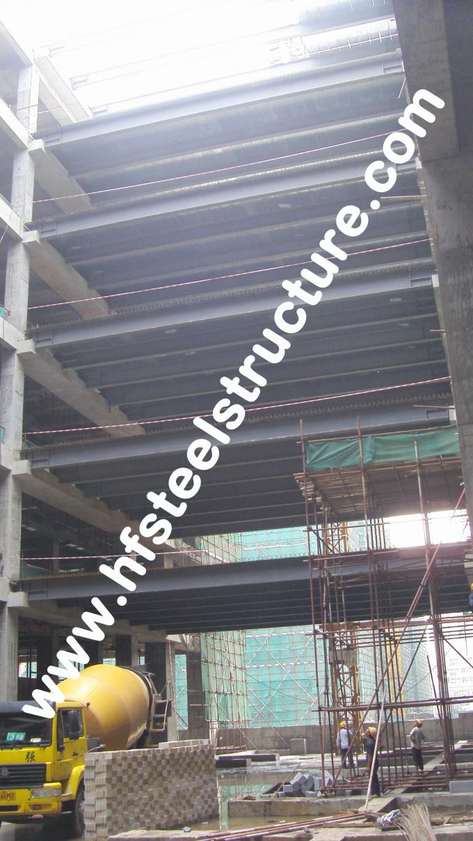 Prefabricated Shearing, Sawing, Grinding, Punching, Metal Commercial Steel Buildings 2