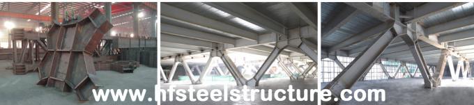 Custom Prefabricated Industrial Q235,Q345 Steel Storage Multi-storey Steel Building 5