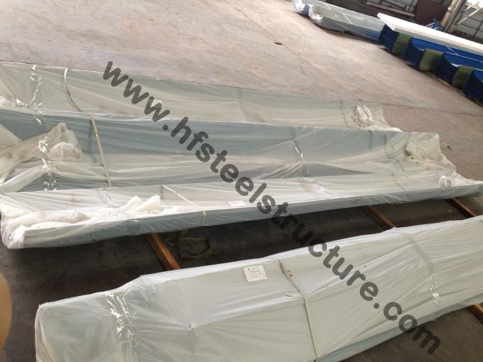 Hot Dip Galvanized / Rolling Metal Roofing Sheets With Electric Welding 5