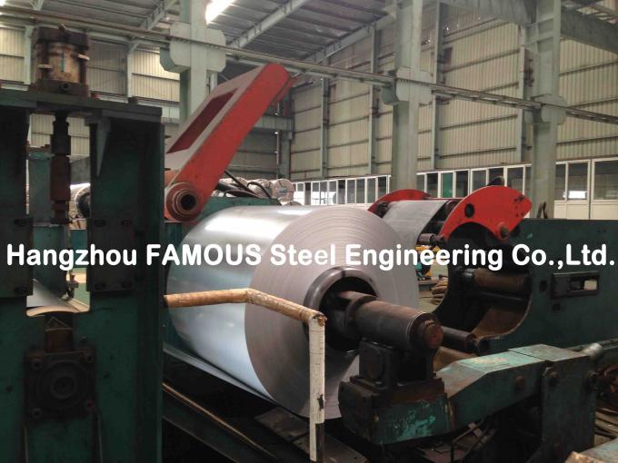 Galvalume Steel Coil Fabrication , Galvanized Steel Coil JIS G3321 / EN 10215 0