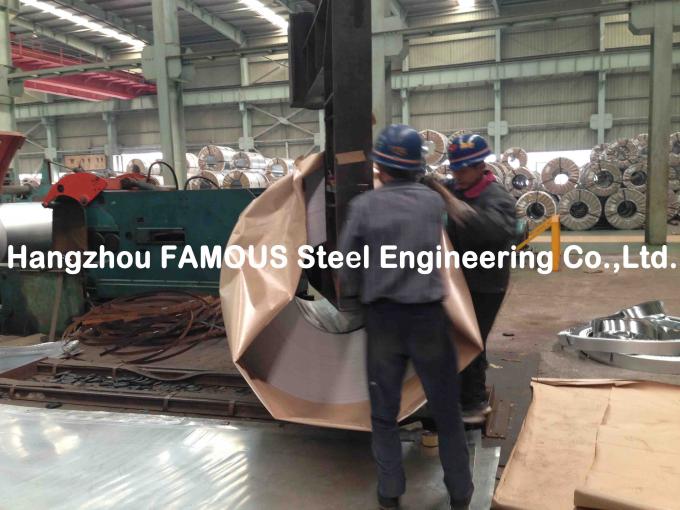 Metal Steel Building Galvalume Steel Coil / Steel Plate With ASTM / EN 4