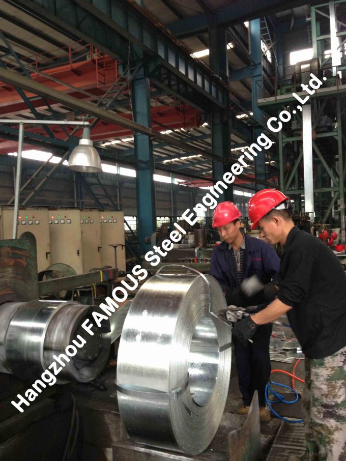 Hot Dipped Cold Rolled Galvanized Steel Coil For Light Industry 0