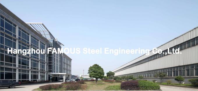 Architectural Engineering Structural Design , Customized Prefab Steel Workshop 4