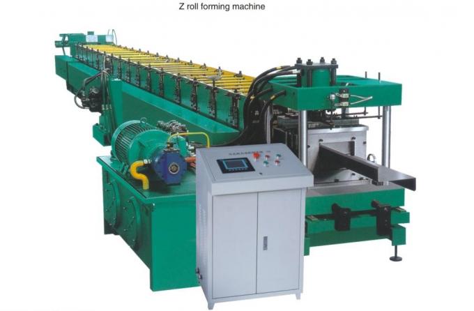 C / Z Shape Steel Purlin Cold Rolling Machine For 1.5 - 3.0mm Thickness Steel 2
