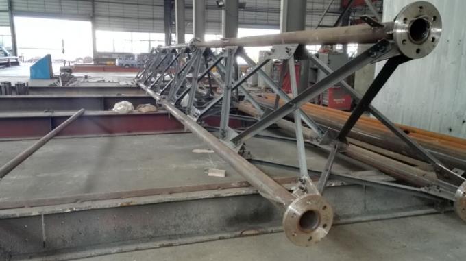 Monopole Towers And Lattice Towers Steel Pole For Wind Power Plant Production Line 0