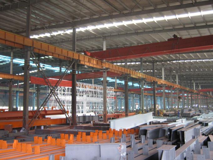Prefabricated Industrial Steel Buildings , Single Span Steel Structural Buildings For Warehouse 0