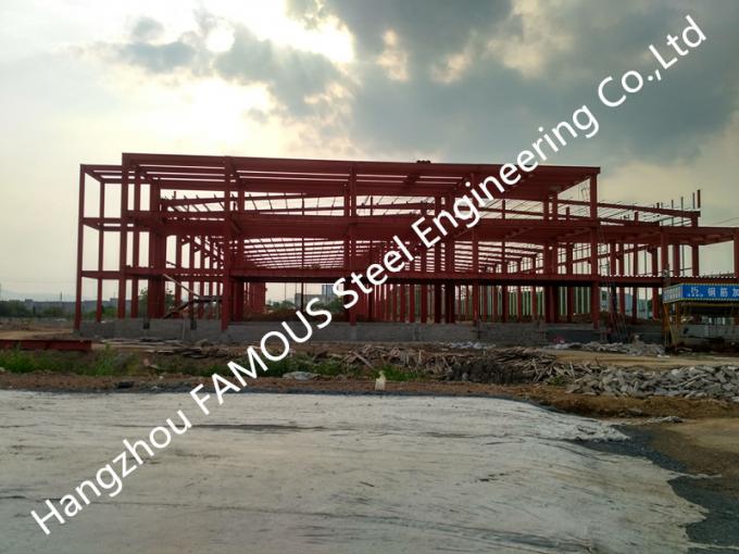 Modern Multifunctional Easy To Expand  Industrial Steel Buildings Turnkey Project For Commercial Use 0