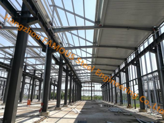 Pre-engineered Steel Structure Frame Building System Long Span Warehouse 0