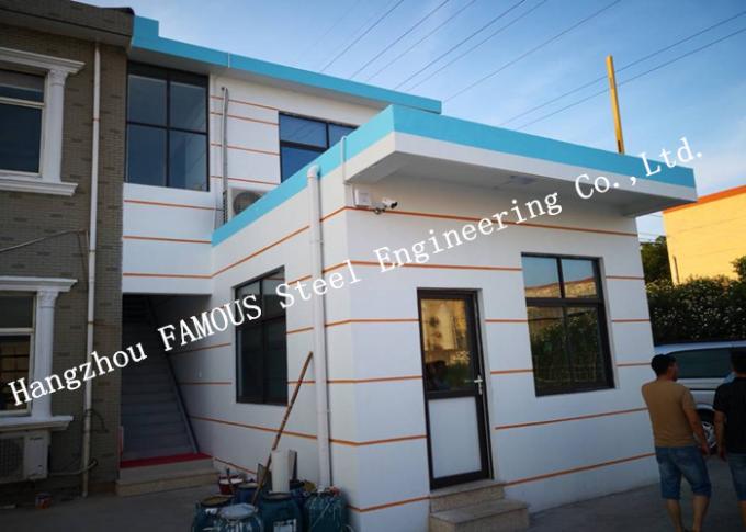 House Apartment Easily Assembled Prefab Steel Buildings Complete Modular Designed 0