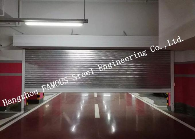 Rapid Insulation Industrial Garage Doors Fast Automatic Shutter Doors For Hangar / Garage 0