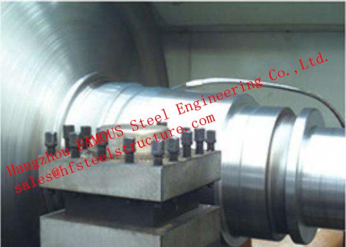 High Carbon Tool Steel Solid Forged Backup Rolls For Cold And Hot Rolling Mills 0