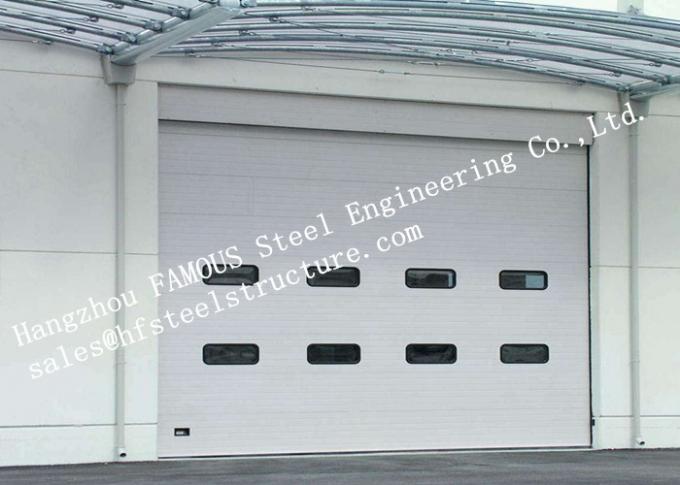 Modern Aluminum Industrial Garage Doors Present Contemporary