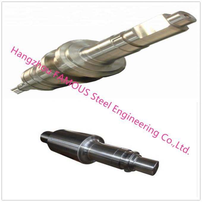 Forged Heavy Duty Work Mill Embossing Rolls Stainless Steel Pin Squeeze Operating Rollers 1