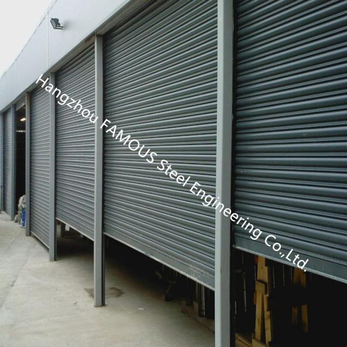 Aluminum Insulated Roller Shutter Door With Customized Color For Carport Use 1