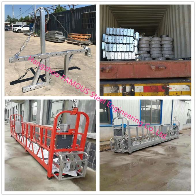 Hot Dip Galvanized Suspended Scaffold Platform With Heavy Loading Capacity 1