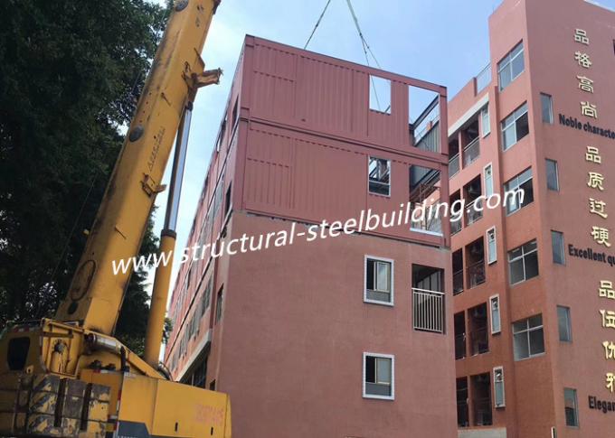 Containerized Classroom/Office Units Modular Container House Expansion Project On School Existing Buildings 3